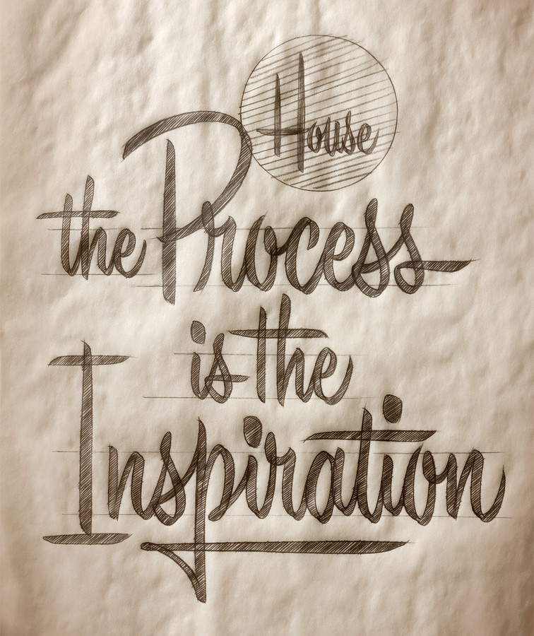 ハウスインダストリーThe Process is the Inspiration House Industries: The Process Is the Inspiration by House